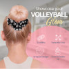 Premium Velvet No Crease Volleyball Hair Elastics and Accessories Gift for Girls, Teens, and Teams
