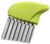 Crinkle Cutter Stainless Steel Potato Carrot Chip Vegetable Crinkle Wavy Chopper Cutter French Fry Slicer