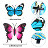 36 Pieces Butterfly Hair Clips Colorful Butterfly Barrettes 3D Wedding Hair Clips for Bridal Women Halloween Party Favors(Rose Red, Blue, Purple)
