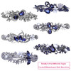 Hair Barrettes for Women, Anezus 6 Pcs Crystal Rhinestones Hair Barrettes Fancy Vintage Spring French Hair Clips for Women Girls Hair Styling Tools A