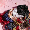 YANRONG 1159PCS Hair Accessories for Woman Set Seamless Ponytail Holders Variety Hair Scrunchies Hair Bands Scrunchy Hair Ties For Thick and Curly (D