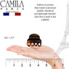 Camila Paris NV87 French Hair Clip for Women, Small Tortoise Girls Hair Claw Clips Fashion Durable Hair Accessories for Women, Luxury Ladies Strong H