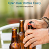 Mcyye 6PCS Colorful Mcyye Beer Bottle Openers, Premium Metal Keychain Bottle Opener, Beverage Bottle Opener for Men, Women, Small and Practical, Easy