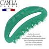 Camila Paris CP2581 French Hair Clip for Women, Green, Girls Hair Claw Clip Jaw Fashion Durable and Styling Hair Accessories for Women, Luxury Ladies