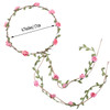 Whaline 4 Pcs Flower Crown Floral Wreath Headband Floral Garland Headbands Bohemian Style Headdress for Wedding Bride Bridal Headwear Party Festivals