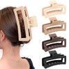 ZYTJ 5 Inche Extra Large Claw Clips for Thick Hair and Long Hair, 4 Pack Xl Jumbo Claw clips, Oversized Matte Non-slip Rectangle Hair Clips for Women