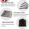 Brown Long Bobby Pins for Thick Hair, 2.75 '' Jumbo Bobby Hair Pins with Case, Extra Large Bobby Pins for Buns, Premium Tipped Hair Style Pins for Wo