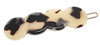 France Luxe Scalloped Tige Boule Barrette - Ivory Tokyo