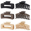 Seapaw 6 Pack Claw Clips Hair Clips 4 Inch Hair Claws for Thick Hair Large Matte Hair Clips for Women Strong Hold Banana Clips