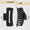 Seapaw 6 Pack Claw Clips Hair Clips 4 Inch Hair Claws for Thick Hair Large Matte Hair Clips for Women Strong Hold Banana Clips