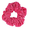 Hot Pink Jumbo Velvet Scrunchy