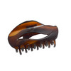 Parcelona French Swift Tortoise Shell Celluloid Covered Spring Medium Jaw Hair Claw Clip Clamp