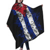 Cuba Cuban Flag Salon Hair Cutting Cape Cloth Barber Hairdressing Wrap Haircut Apron Cloth 55''X66''