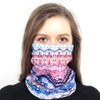 Toes Home 6PCS Outdoor Headband Elastic Seamless Bandana Neck Gaiter Scarf Sport Headwear Boho Series for Yoga Hiking