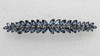 Faship Gorgeous Navy Blue CZ Crystal floral Hair Barrette