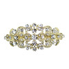 Faship Sparkling Clear Crystal Hair Barrette Clip