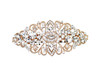 Faship Gorgeous Clear Crystal Floral Hair Clip Barrette