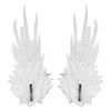 Feather Angel Wings Christmas Halloween Hair Clips Mardi Gras Hair Barrettes Lolita Cosplay Headband Hair Band