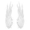 Feather Angel Wings Christmas Halloween Hair Clips Mardi Gras Hair Barrettes Lolita Cosplay Headband Hair Band