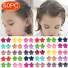 Elesa Miracle 60pcs Baby Girl Mini Hair Claw Clips Flower Hair Bangs Pin Baby Girl Hair Accessories Clips