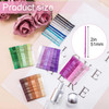 ANCIRS 144pcs Glittering Bobby Pins for Women, Assorted Color Hair Styling Pins for Various Hairstyles, Metal Invisible Hair Clips Barrettes Accessor