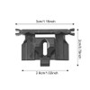 TorSor 4 Pack Hair Clipper Swing Head Replacement Guide Block Plastic Tongue Cam Follower DIY Spring Tension Base Stand Fit for WAHL Magic Clip 8148/