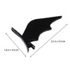 Aeyistry 1 Pair Halloween Bat Wings Hair Clips,Devil Wing Hair Barrettes Horror Hairpins for Cosplay(Black)