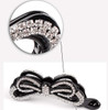 Women Sparkly Cryrstal Rhinestone Banana Hair Clip Comb Ponytail Holder Fashion Hair Clincher Hair Claw Grip