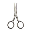 Motanar Professional Safety Grooming Scissors for Personal Care Facial Hair Removal and Ear Nose Eyebrow Trimming Stainless Steel Fine Straight Tip S