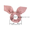 6 Colors Bow Hair Scrunchies Elastic Hair Ties Ponytail Holder Scrunchies for Women Accessories