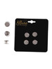 Allure Women's Rhinestone Fancy Bobby Pins, 3-Pack