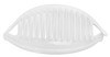 France Luxe Belle Larger Interlocking Comb, White, Set of 2 - An Excellent Styling Solution For Long/Thick or Curly Hair
