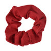 12 Pack Small Scrunchies Cotton Hair Scrunchy (Red)