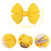 80Pcs Hair bow Clips 2Inch Mini Hair Clips for Baby Fine Hair Grosgrain Ribbon Bows Metal Alligator Clips Non-slip Baby Hair Clips for Baby Girls Inf