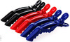GBSTORE 12 PCS Random Color Hair Tamer Croc Hair Styling Clips for Women and Girls