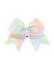 Tie Dye Hair Bows for Cheer Girls Come Ponytail Holder Bow Tie Dye Large Cheer Bowknot PHB02 (D1)