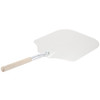 American Metalcraft 2814 28" Aluminum Pizza Peel with 12" Wood Handle, 14" x 16" Large Blade