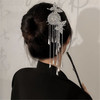 2Pcs Hair Sticks Hair Buns Accessories Chopstick Hairpin Vintage Hair Styling Chignon Pins for Women Girls (HC026-Butterfly)