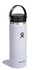 Hydro Flask Water Bottle - Insulated Stainless Steel - Wide Mouth Flex Lid, Non Spill, Leakproof and Refillable in 20 Oz