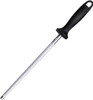 Knife Sharpener Rod, 13 Inch Carbon Steel Honing Steel for Kitchen Knives, Professional Magnetized Sharpening Stick with Nickel-Chrome Plating, Easy