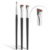Fine Angled Eyeliner Brush, JASSINS Ultra thin Precision EyeLiner Makeup Brushes Set, Fine Point Eyeliner Brush, Synthetic Bristles Eye Makeup Tool (