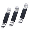 3 Pieces Magnetic Bottle Openers Can Opener Classic Beer Opener Stainless Steel Small Bottle Opener Can Tapper with Magnet for Camping and Traveling