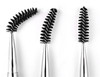 JOSALINAS 2PCS Mascara Brushes Eyebrow Eyelash Brushes Mascara Wands Applicators Eye Brushes Portable Cosmetic Brushes with Cap Spoolies Brushes for