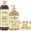 SheaMoisture Jamaican Black Castor Oil Strengthen & Restore Hair Repair Shampoo, Conditioner + Leave-In Conditioner