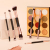 Docolor Double Sided Makeup Brushes, 6Pcs Double Ended Eyeshadow Brush Set Professional Eye Makeup Brushes Set Foundation Eyeshadow Blending Eyebrow