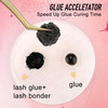EMEDA Lash Bonder for Eyelash Extensions, Not Adhesive, Glue Accelerator for lash Extensions, Sealer Adhesive, Speed up Drying Time,Add Glue Elastici