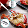 Crab Leg Crackers and Tools - Lobster Crackers and Picks Set Shellfish Crab Claw Cracker Stainless Steel Seafood Crackers & Forks - lobster tools for