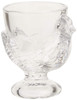 Abbott Collection Glass Chicken Egg Cup