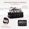 DUcare Makeup Brushes Professional with Bag 22Pcs Makeup Brush Set Premium Synthetic Kabuki Foundation Blending Brush Face Powder Blush Concealers Ey