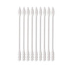800 Pieces Cotton Swabs, Double Tipped Precision Tips Cotton Buds Spiral Head Multipurpose(4 Packs, 200 Pcs, 1 Pack)